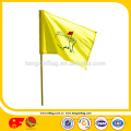 plastic professional hand mini held flag holders pole